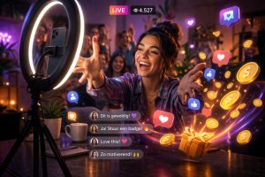 Instagram monetisatie voorbeeld met content, engagement en inkomsten