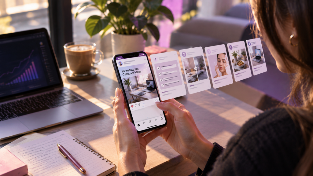 10 Instagram-carrouselideeën Die Echt Werken Voor Bedrijven